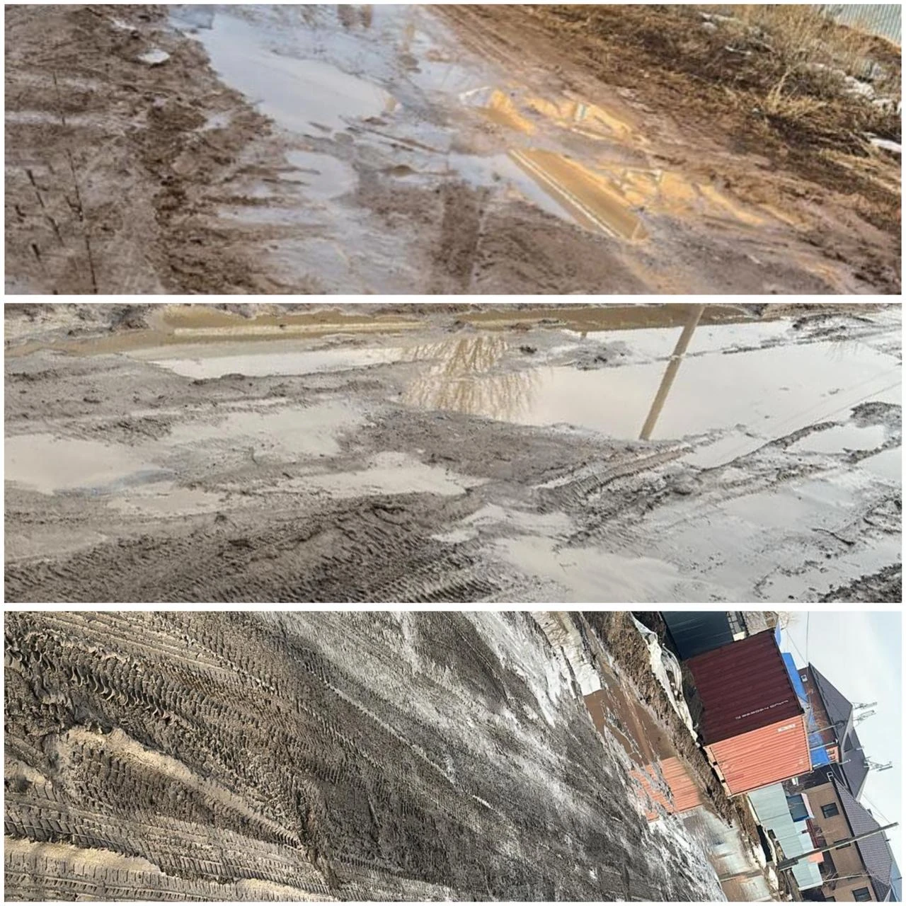 Жители одной из улиц Уральска ждут асфальта уже 15 лет